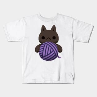 Yarn Kitty - Burmese Kids T-Shirt